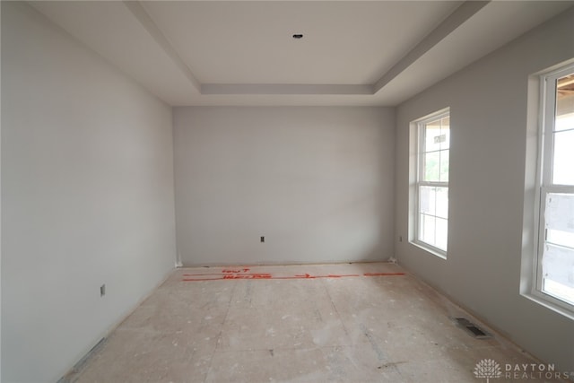 2878 Sky Crossing Dr Unit 80, Beavercreek, OH 45434 - empty room with a tray ceiling