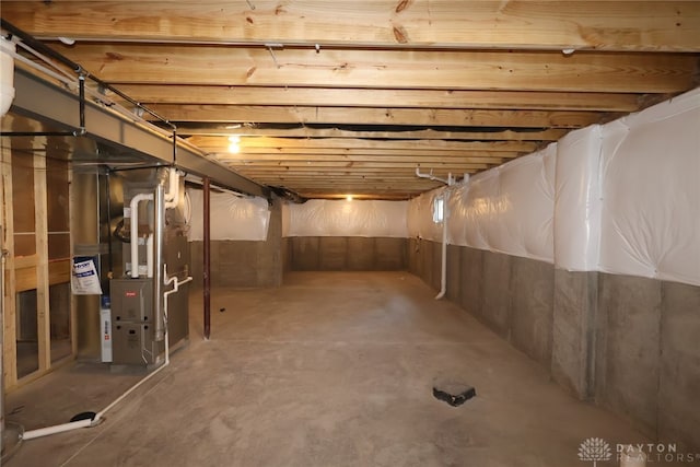 2885 Sky Crossing Dr Unit 56, Beavercreek, OH 45434 - unfinished below grade area featuring heating unit