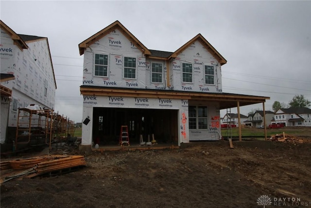 2014 Glen Valley Dr Unit 218, Washington Twp, OH 45458 - unfinished property with an attached garage and driveway