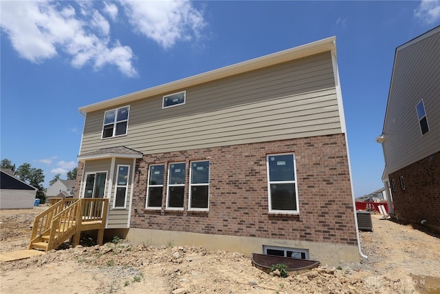 2014 Glen Valley Dr Unit 218, Washington Twp, OH 45458 - back of property with brick siding