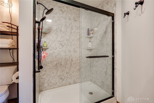 717 Walden Way, Dayton, OH 45440 - full bath featuring a stall shower and toilet