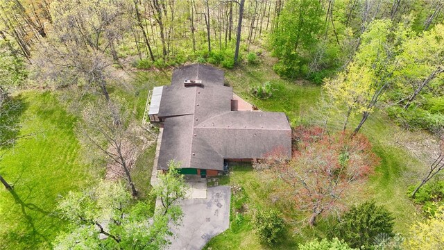 drone / aerial view