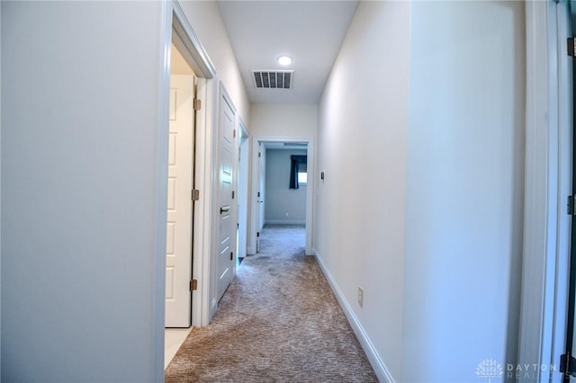 2725 Terraceview Cir, Beavercreek, OH 45431 - corridor featuring light colored carpet and recessed lighting