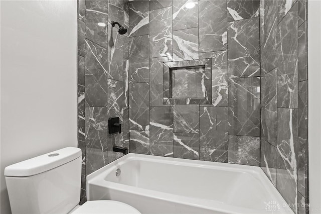 149 Poe Ln, Xenia, OH 45385 - full bathroom with shower / bathtub combination and toilet