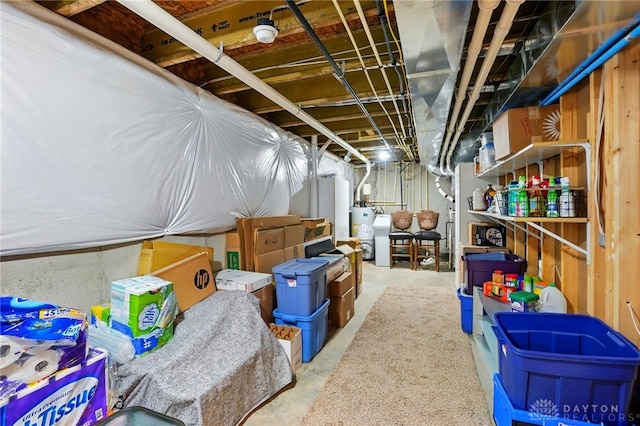 1152 Sarah Freeman Dr, Dayton, OH 45458 - storage room featuring water heater
