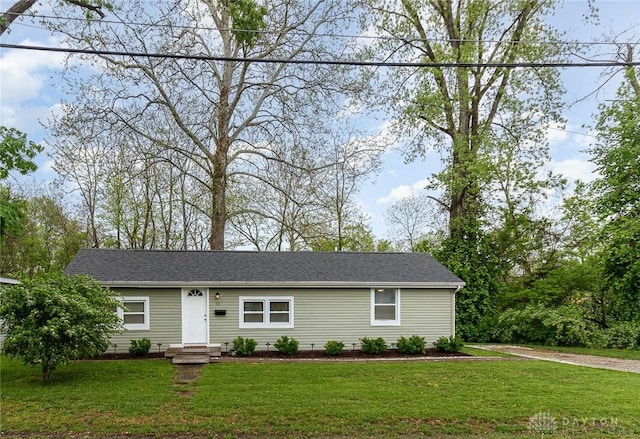 12 N Water St, Lebanon, OH 45036 - ranch-style home featuring a front lawn