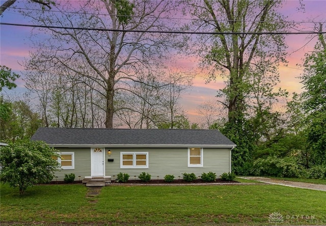 12 N Water St, Lebanon, OH 45036 - view of front of home featuring a front lawn