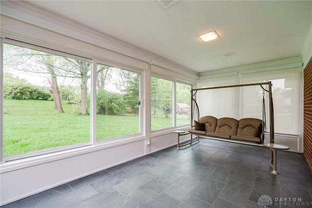 3600 Honeybrook Ave, Dayton, OH 45415 - view of unfurnished sunroom