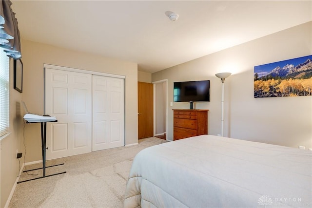 3600 Honeybrook Ave, Dayton, OH 45415 - carpeted bedroom featuring baseboards and a closet