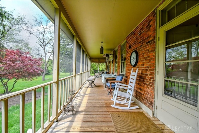 exterior space featuring a healthy amount of sunlight