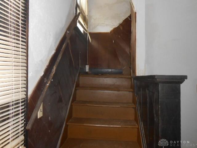 view of staircase