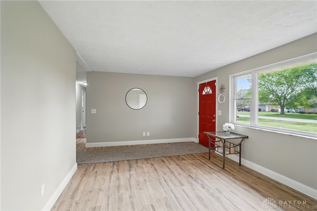 59 Janet Ave, Carlisle, OH 45005 - foyer with baseboards and wood finished floors