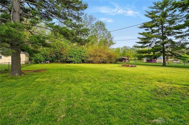59 Janet Ave, Carlisle, OH 45005 - view of yard with fence