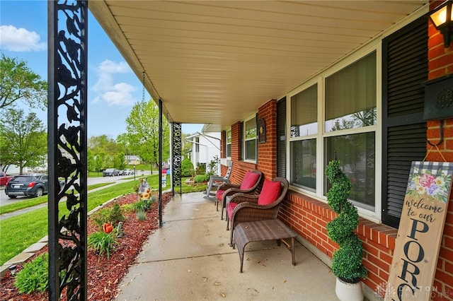 317 Ironwood Dr, West Carrollton, OH 45449 - view of patio / terrace with covered porch