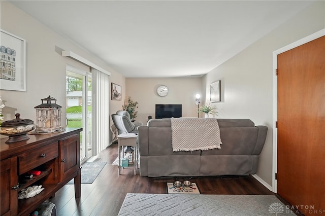317 Ironwood Dr, West Carrollton, OH 45449 - living area with wood finished floors