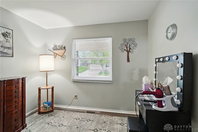 317 Ironwood Dr, West Carrollton, OH 45449 - office space with wood finished floors and baseboards