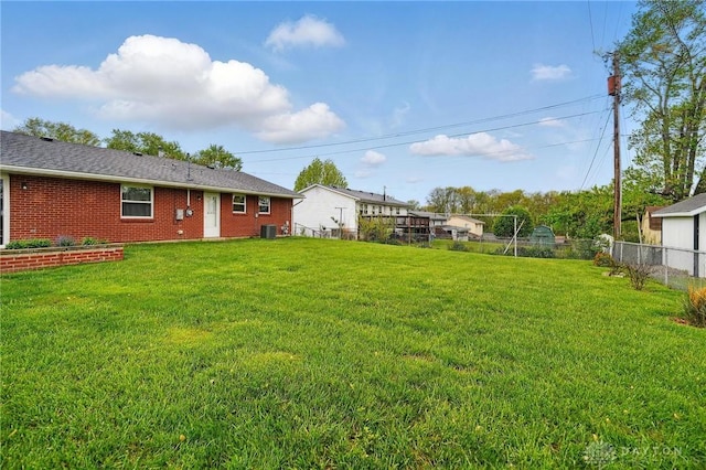 317 Ironwood Dr, West Carrollton, OH 45449 - view of yard with central AC