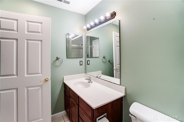 3087 Westminster Dr Unit 101, Beavercreek, OH 45431 - bathroom with vanity, tile patterned floors, and toilet