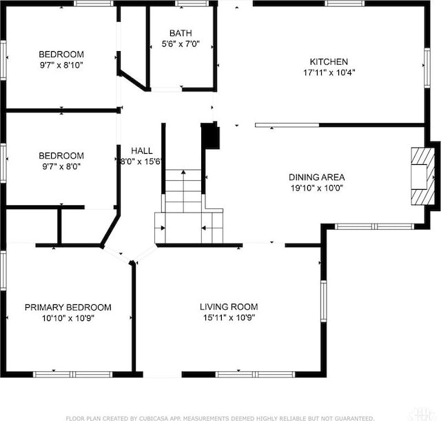 1519 Tibbetts Ave, Springfield, OH 45505 - floor plan