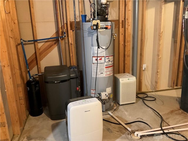 utilities featuring water heater