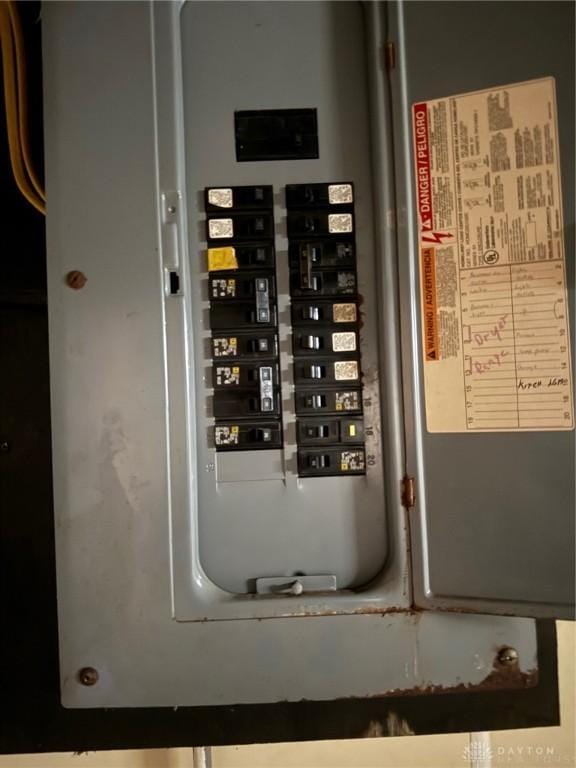 1080 Linden Ave, Dayton, OH 45410 - utility room featuring electric panel