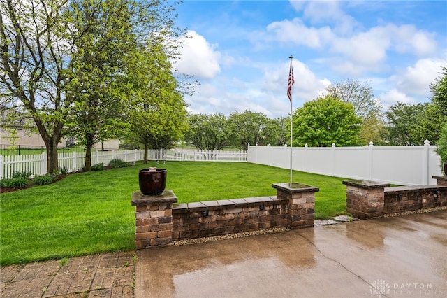 2750 Twin Lakes Dr, Troy, OH 45373 - view of yard featuring a patio area