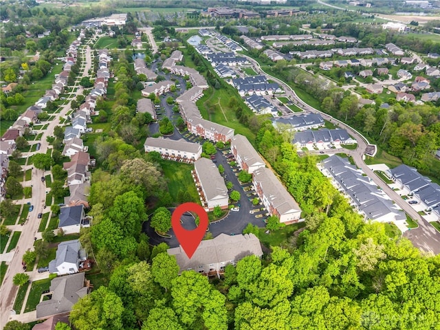 4266 Straight Arrow Rd, Beavercreek, OH 45430 - aerial view featuring a residential view