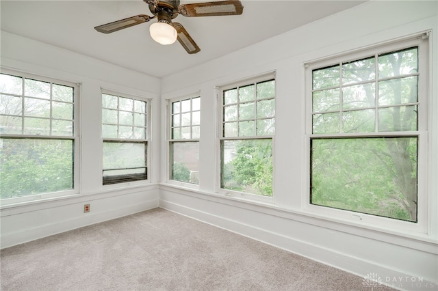 825 Far Hills Ave, Oakwood, OH 45419 - unfurnished sunroom with carpet floors and baseboards