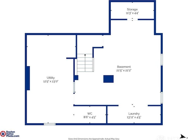 825 Far Hills Ave, Oakwood, OH 45419 - property floor plan