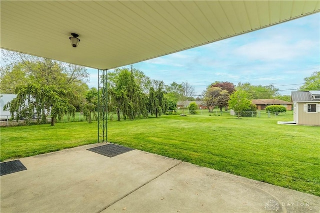 5149 Marshall Rd, Washington Twp, OH 45429 - view of yard with a patio area