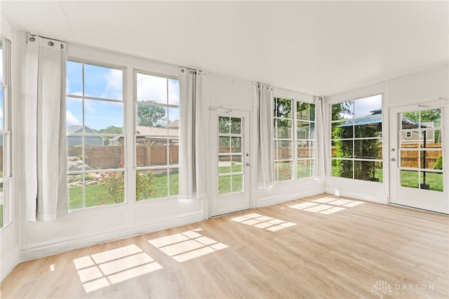 784 Marshall Dr, Xenia, OH 45385 - unfurnished sunroom featuring wood finished floors