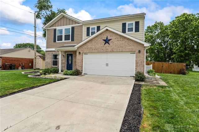 784 Marshall Dr, Xenia, OH 45385 - view of front of house with driveway, brick siding, and a garage