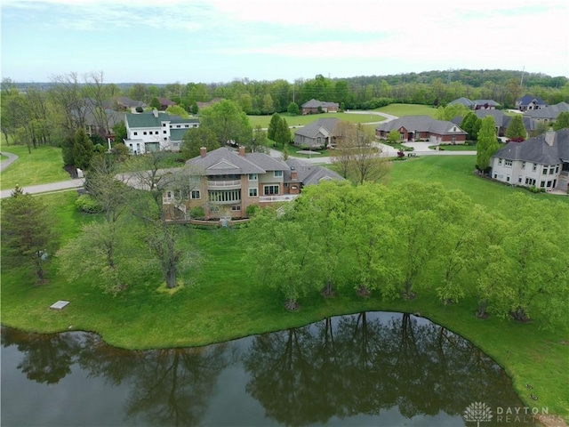 2201 Annandale Pl, Xenia, OH 45385 - aerial perspective of suburban area with a large body of water