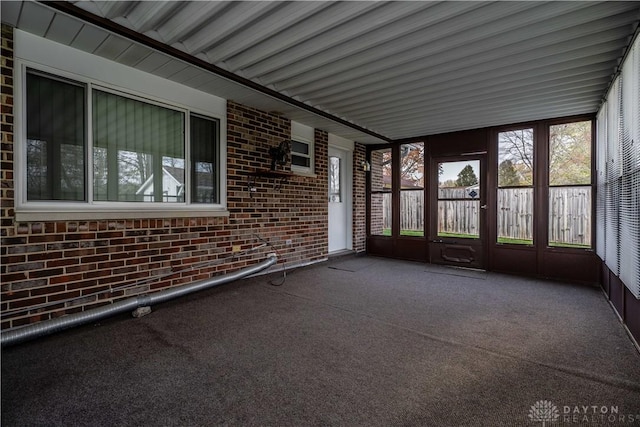 1824 Scotch Pine Dr, Beavercreek, OH 45432 - view of unfurnished sunroom