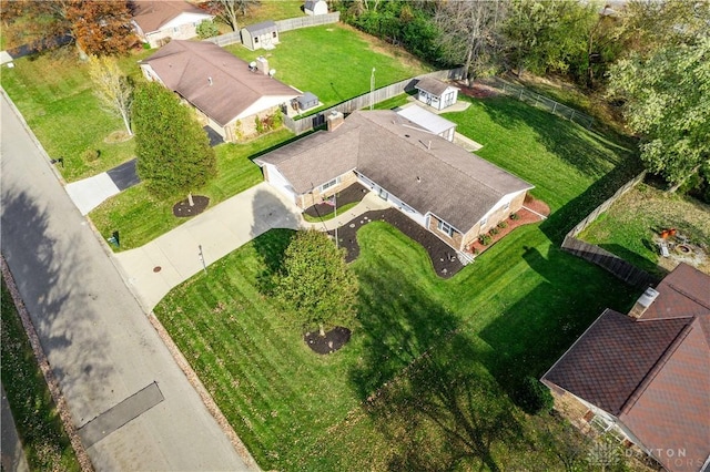 1824 Scotch Pine Dr, Beavercreek, OH 45432 - drone / aerial view