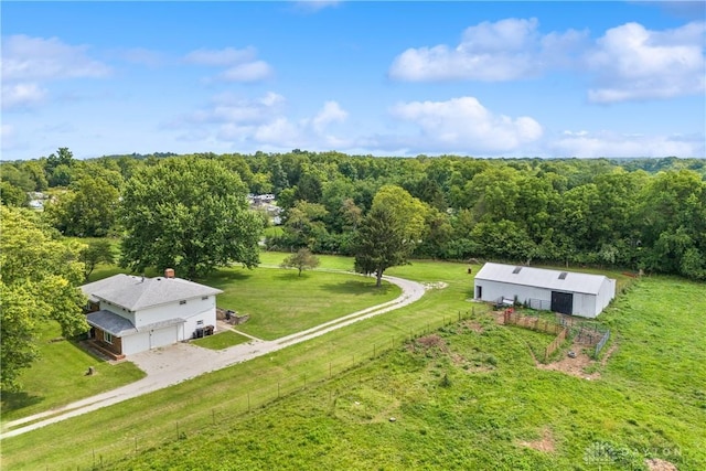 1572 State Route 380, Wilmington, OH 45177 - aerial view with a view of trees