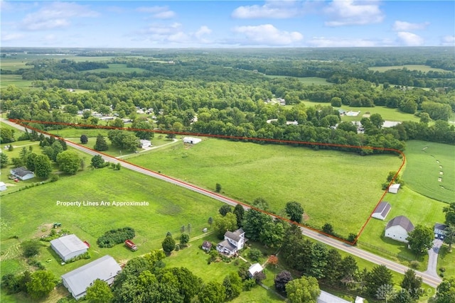 1572 State Route 380, Wilmington, OH 45177 - bird's eye view featuring a rural view