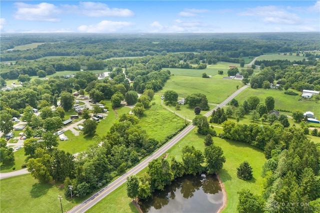 1572 State Route 380, Wilmington, OH 45177 - bird's eye view with a water view