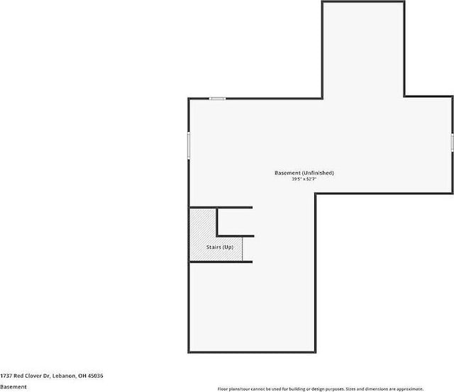 1737 Red Clover Dr, Lebanon, OH 45036 - room layout