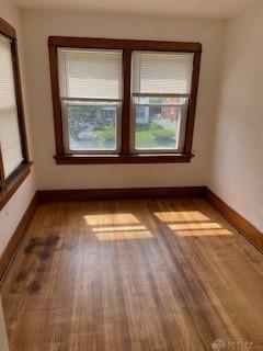 1234 Kumler Ave Unit 1234, Dayton, OH 45402 - empty room featuring baseboards and wood finished floors
