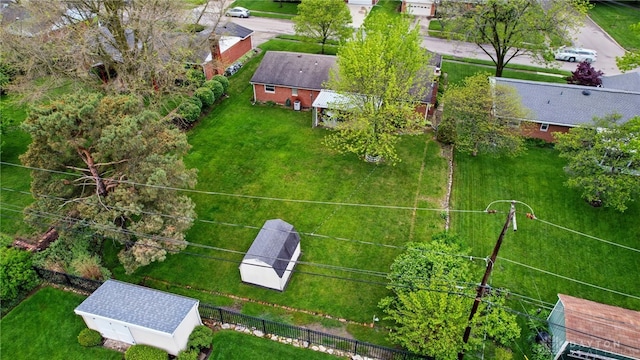 drone / aerial view
