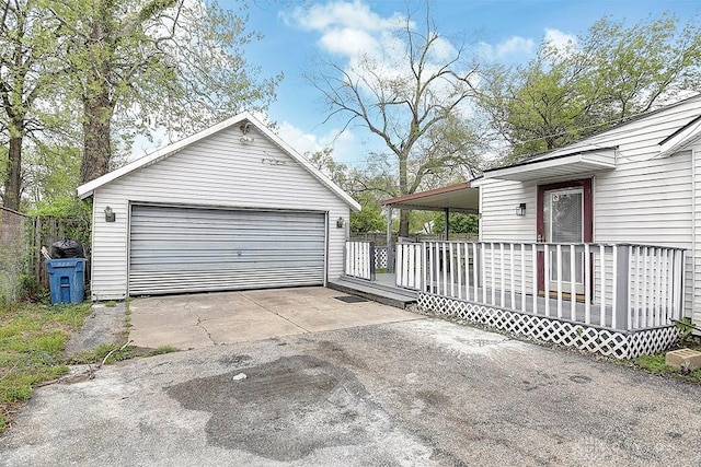 3417 Beechgrove Rd, Moraine, OH 45439 - view of detached garage