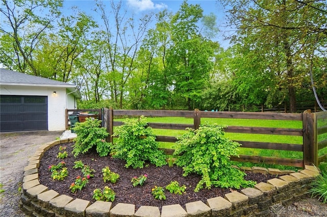 2023 W State Route 63, Lebanon, OH 45036 - view of yard with fence and a garage