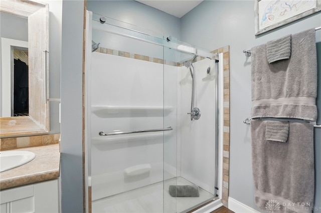6859 US Highway 62 NE, Washington Court Hous, OH 43160 - full bath with a stall shower and vanity
