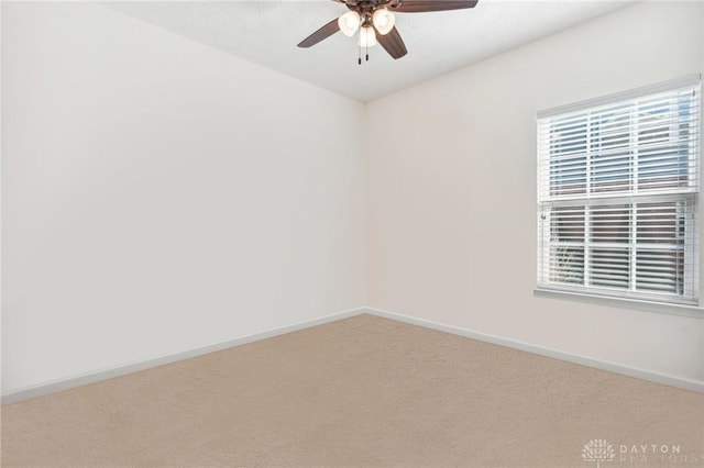 10280 Benjamin Way, Washington Twp, OH 45458 - carpeted empty room with baseboards and a ceiling fan