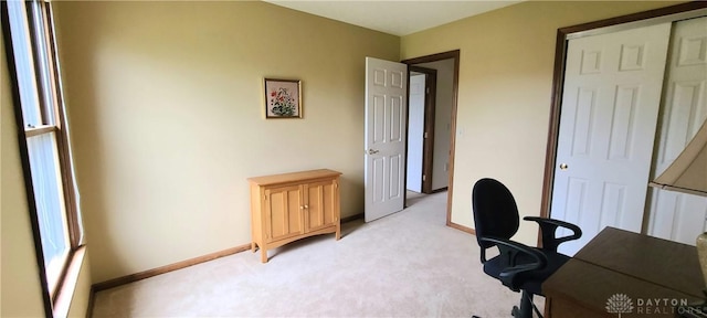 6765 Montpellier Blvd, Centerville, OH 45459 - office area with light carpet and baseboards