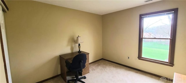 6765 Montpellier Blvd, Centerville, OH 45459 - unfurnished office with baseboards and light colored carpet