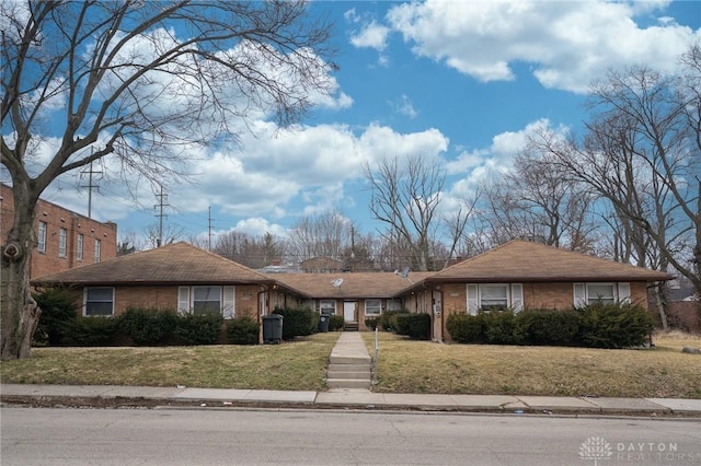 2525 Germantown St, Dayton, OH 45417 - view of front of home with a front lawn and brick siding