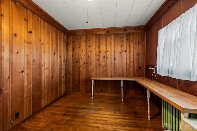 654 S Market St, Troy, OH 45373 - relaxing sauna / steam room with wood finished floors and wood walls