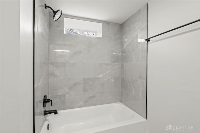 full bath featuring shower / bathtub combination